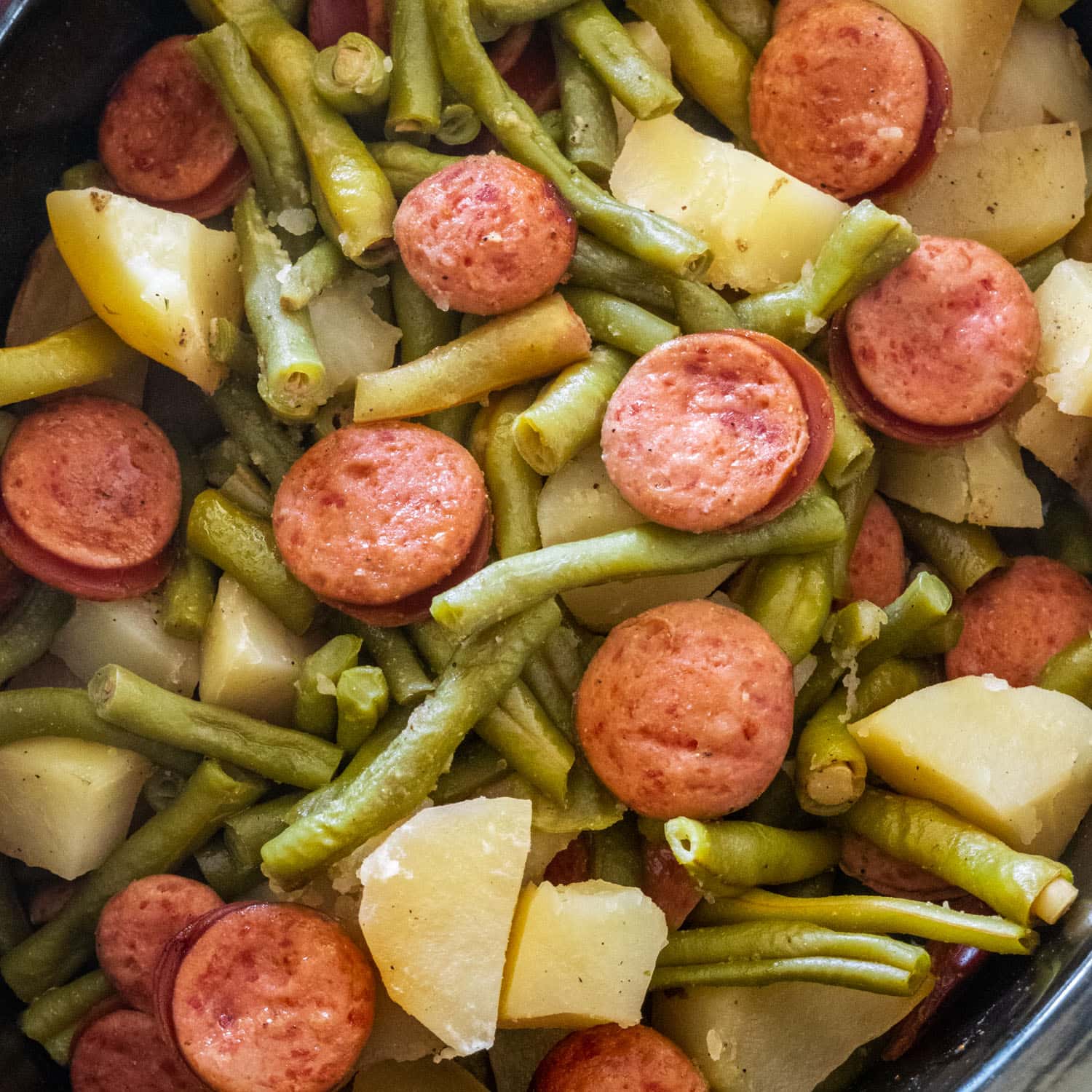 Easy Crockpot Kielbasa & Green Beans: Your Weeknight Lifesaver